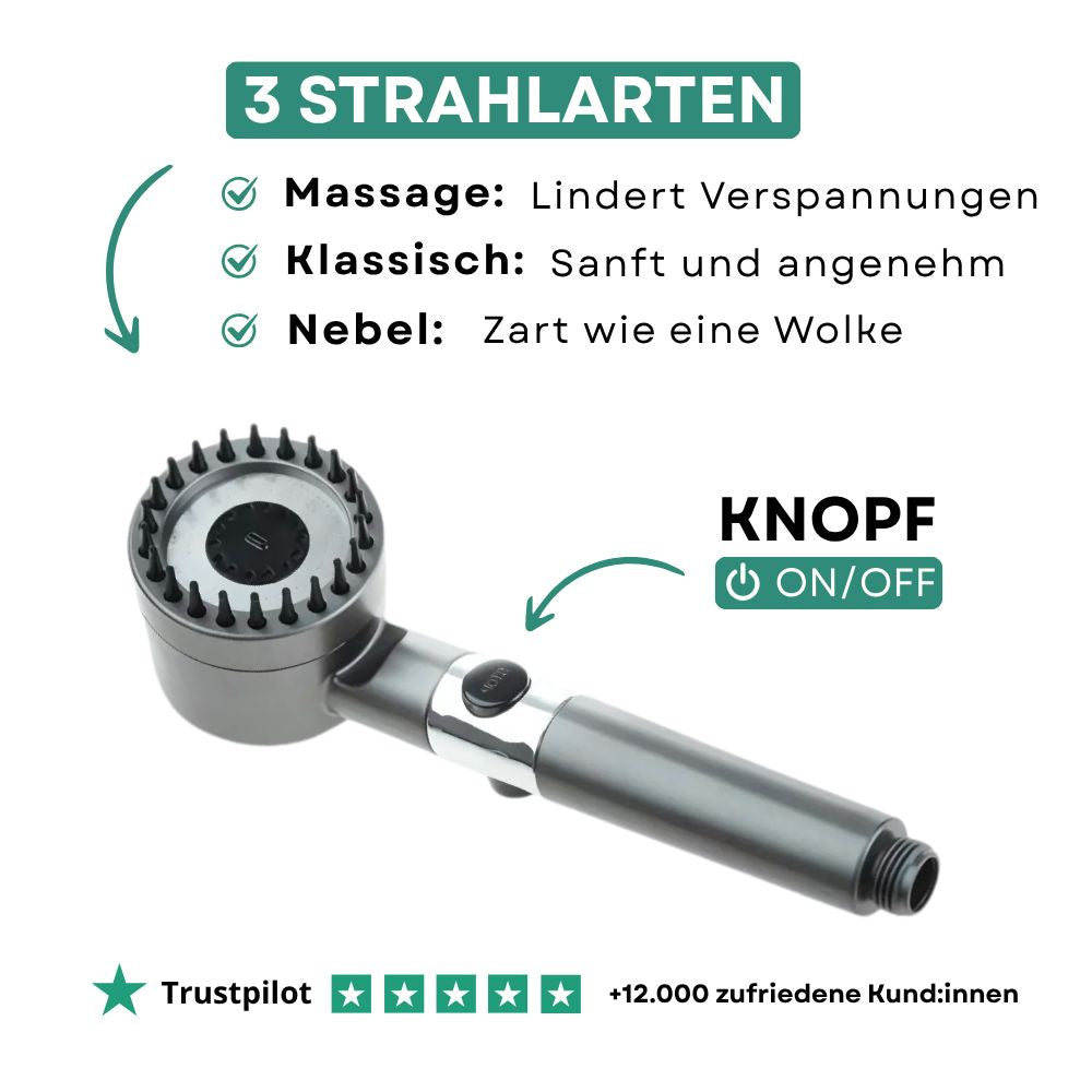 Gefilterter Duschkopf